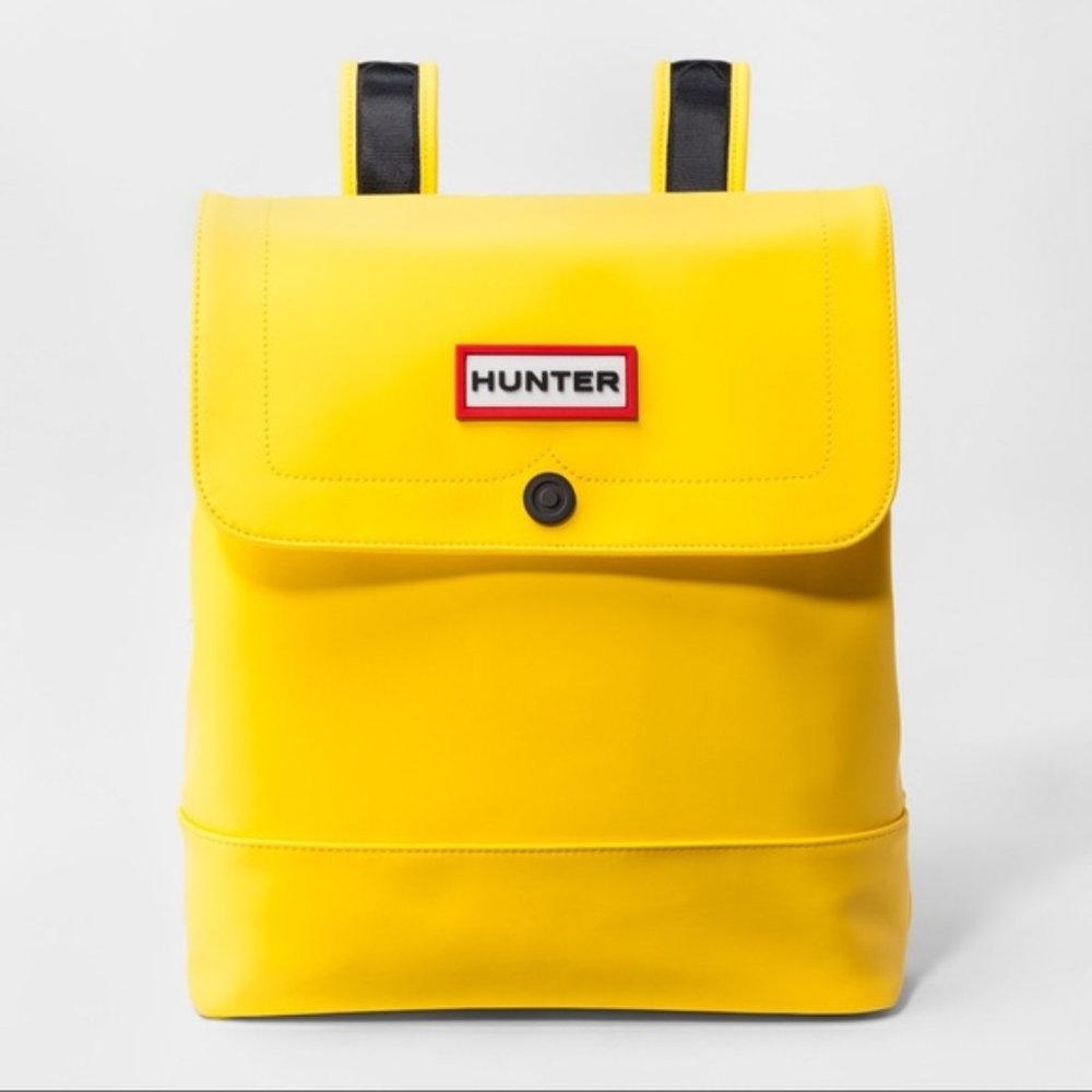 Yellow Hunter Rubber Packpack